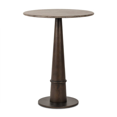 Four Hands Goetz Bar Table - Warm Grey Marble - Bar