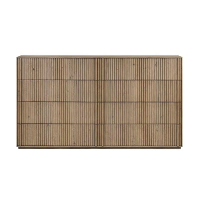 Four Hands Leo 8 Drawer Dresser - Rustic Grey