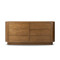 Four Hands Paden 6 Drawer Dresser - Seasoned Brown Acacia