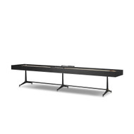Four Hands District Eight Large Shuffleboard Table - Ebonized Oak