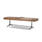 Four Hands District Eight Small Shuffleboard Table - Smoked Oak