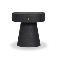Four Hands Chiro Nightstand - Black Linen