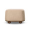 Four Hands Bilbury Oval Ottoman - Saxon Sand