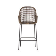 Four Hands Bandera Outdoor Bar Stool - Distressed Grey