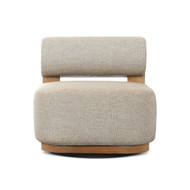Four Hands Malta Outdoor Swivel Chair - Faye Sand