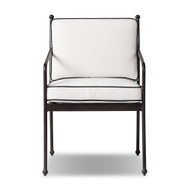 Four Hands Tally Outdoor Dining Armchair - Alessi Linen