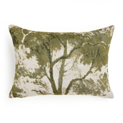 Four Hands Toile Pillow - Cover Only - Toile Moss 20" X 14"