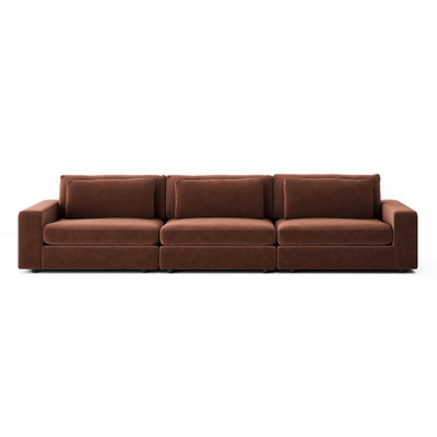 Four Hands Bloor 3-Piece Sectional - Sofa - Surrey Auburn
