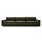 Four Hands Bloor 3-Piece Sectional - Sofa - Surrey Olive