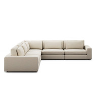 Four Hands Bloor 5-Piece Sectional - Savoy Parchment