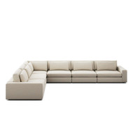 Four Hands Bloor 6-Piece Sectional - Savoy Parchment