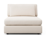 Four Hands BYO: Bloor Sectional - Armless Piece - Crypton Nomad Marshmallow