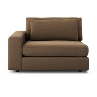 Four Hands BYO: Bloor Sectional - Laf Piece - Crypton Nomad Mushroom