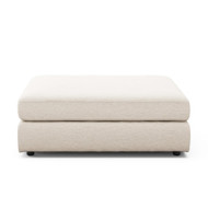 Four Hands BYO: Bloor Sectional - Ottoman - Crypton Nomad Snow