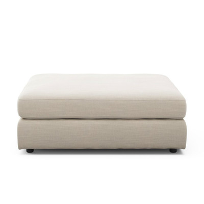 Four Hands BYO: Bloor Sectional - Ottoman - Savoy Parchment