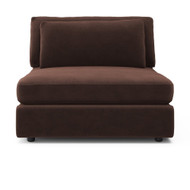 Four Hands BYO: Bloor Sectional - Armless Piece - Surrey Cocoa