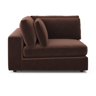 Four Hands BYO: Bloor Sectional - Corner Piece - Surrey Cocoa