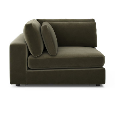 Four Hands BYO: Bloor Sectional - Corner Piece - Surrey Olive
