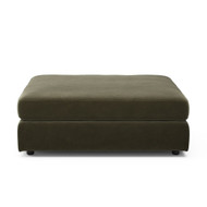 Four Hands BYO: Bloor Sectional - Ottoman - Surrey Olive