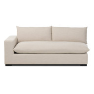 Four Hands BYO: Grant Sectional - Laf Piece - 74" - Ashby Oatmeal