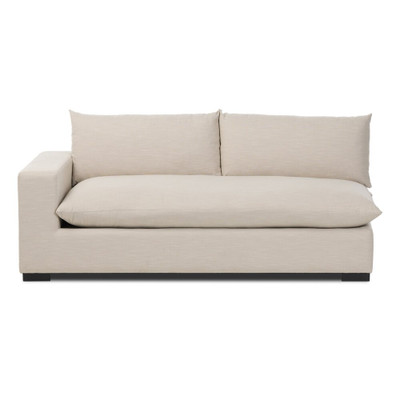 Four Hands BYO: Grant Sectional - Laf Piece - 74" - Ashby Oatmeal