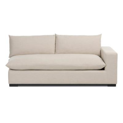Four Hands BYO: Grant Sectional - Raf Piece - 74" - Ashby Oatmeal
