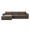 Four Hands Colt 2-Piece Sectional - Left Chaise - Savoy Coffee