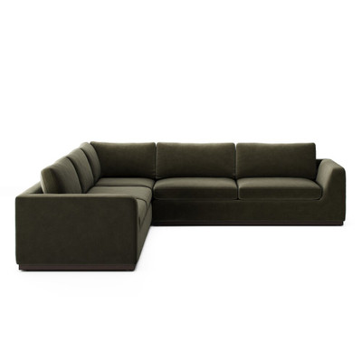Four Hands Colt 3-Piece Sectional - Surrey Olive