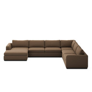 Four Hands Colt 4-Piece Sectional - Left Chaise - Crypton Nomad Mushroom