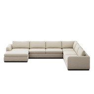 Four Hands Colt 4-Piece Sectional - Left Chaise - Savoy Parchment