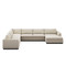 Four Hands Colt 4-Piece Sectional - Right Chaise - Savoy Parchment