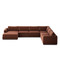 Four Hands Colt 4-Piece Sectional - Left Chaise - Surrey Auburn