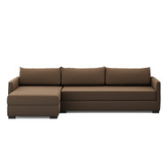 Four Hands Wickham 2-Piece Sectional - Left Storage Chaise - Crypton Nomad Mushroom