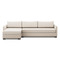 Four Hands Wickham 2-Piece Sectional - Left Storage Chaise - Crypton Nomad Snow