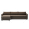 Four Hands Wickham 2-Piece Sectional - Left Chaise - Savoy Coffee