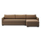 Four Hands Wickham 2-Piece Sectional - Right Storage Chaise - Savoy Ochre