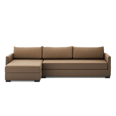 Four Hands Wickham 2-Piece Sectional - Left Storage Chaise - Savoy Ochre