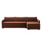Four Hands Wickham 2-Piece Sectional - Right Storage Chaise - Surrey Auburn