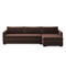 Four Hands Wickham 2-Piece Sectional - Right Chaise - Surrey Cocoa