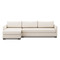 Four Hands Wickham 2-Piece Sleeper Sectional - Left Chaise - Crypton Nomad Marshmallow