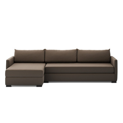 Four Hands Wickham 2-Piece Sleeper Sectional - Left Storage Chaise - Savoy Coffee