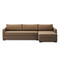 Four Hands Wickham 2-Piece Sleeper Sectional - Right Storage Chaise - Savoy Ochre