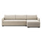 Four Hands Wickham 2-Piece Sleeper Sectional - Right Storage Chaise - Savoy Parchment