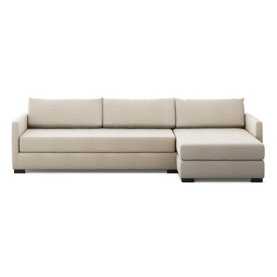 Four Hands Wickham 2-Piece Sleeper Sectional - Right Chaise - Savoy Parchment