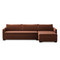 Four Hands Wickham 2-Piece Sleeper Sectional - Right Storage Chaise - Surrey Auburn