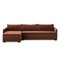 Four Hands Wickham 2-Piece Sleeper Sectional - Left Chaise - Surrey Auburn