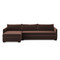 Four Hands Wickham 2-Piece Sleeper Sectional - Left Storage Chaise - Surrey Cocoa