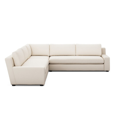 Four Hands Yelena 3-Piece Sectional - Crypton Nomad Marshmallow