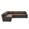 Four Hands Yelena 3-Piece Sectional - Savoy Coffee