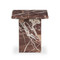 Four Hands Arum End Table - Merlot Marble